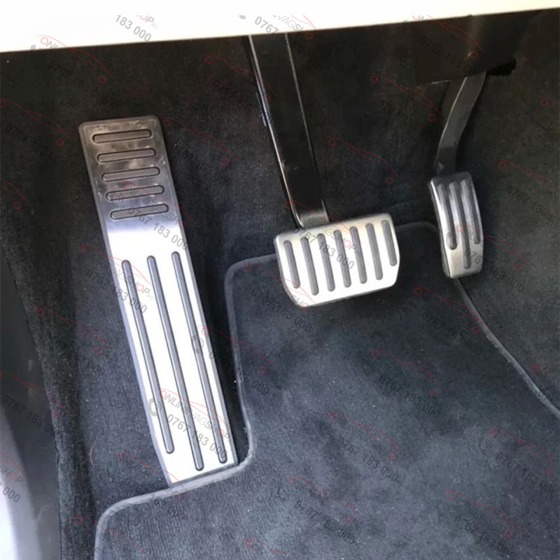 Ornamente inox pedale Tesla Model S, Model X an fabricatie 2012 - 2021